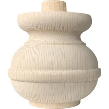 Noha dřevěná soustružená 3002