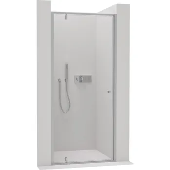 CERANO Sprchové křídlové dveře Ferri L/P chrom, transparentní sklo 80x195 cm CER-425623