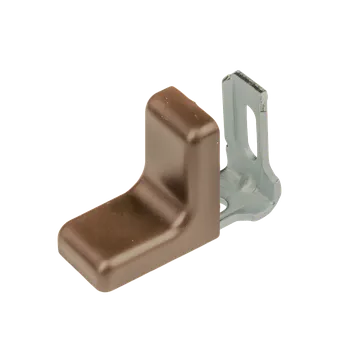 Tesařské kování Rekt.kov. malé - ořech 28x28mm