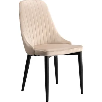 Jídelní židle Jídelní židle LORIENT sametová, béžová
