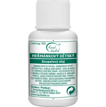 Koupelová pěna AKH/Karel Hadek Koupelový olej HEŘMÁNKOVÝ DĚTSKÝ 20 ml