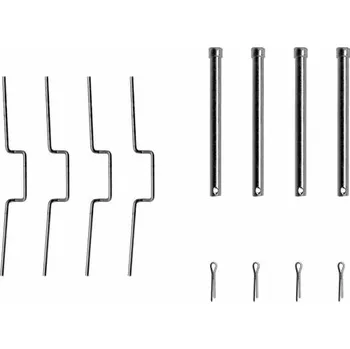 Přislušenství brzdového systému Sada příslušenství, obložení kotoučové brzdy TEXTAR 82545400