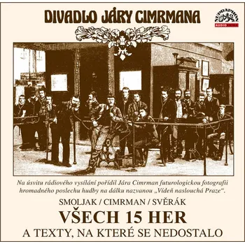 Divadlo Járy Cimrmana: Všech 15 her a texty, na které se nedostalo - 3CD (MP3)
