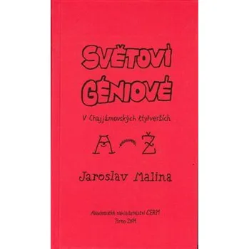 Poezie Světoví géniové v Chajjámovských čtyřverších (A-Ž)
