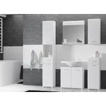 CALRO koupelnová sestava, bílá/bílý lesk, 5 let záruka + vyzvednutí ZDARMA