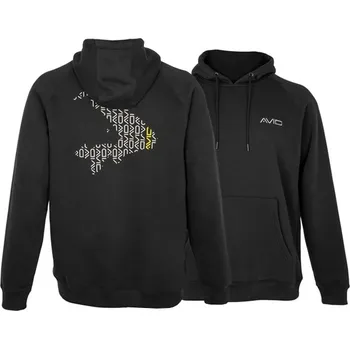 Rybářské oblečení AVID - Mikina Compound Hoodie Black vel. XL