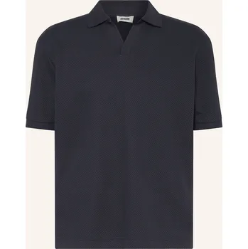 Pánská košile Drykorn Pánská Polokošile Z Piké Acayo Relaxed Fit, tmavě...