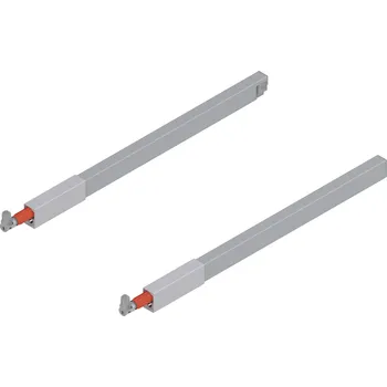 Nábytkové kování TANDEMBOX Antaro reling 400mm ŠEDÁ L+P, výška C a D - ZRG.337RSICRE* WA