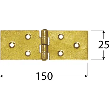 pant Z 150 a Závěs stavební 150x25x1,5 mm