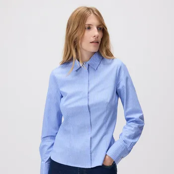 Pánská košile Reserved - Proužkovaná košile slim fit - bleděmodrá - 563EH-05X - 563EH-05X-XXL