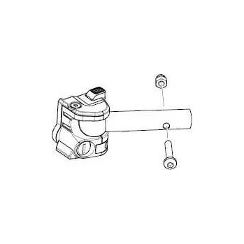 vozík za kolo Thule Chariot 2 - Hitch horizontal attachment 55228