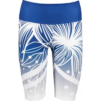 Dámské kalhoty Dámské funkční legíny nad kolena premium ALTISPORT VOJ/ALW045LEG02 NÁMOŘNÍ MODRÁ/BÍLÁ S