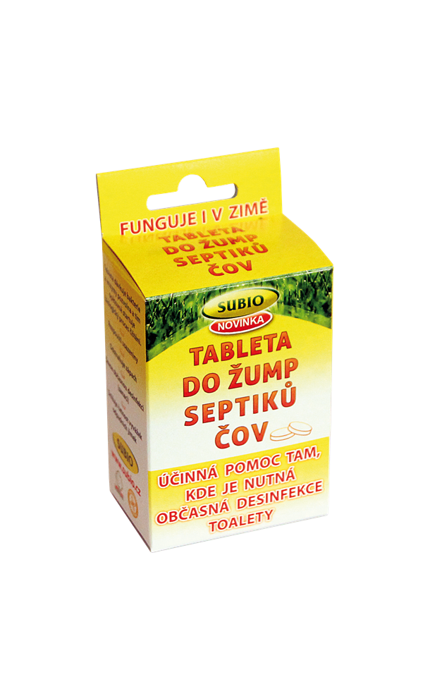 TABLETA do žump, septiků a domovních ČOV - Free Flo Pills