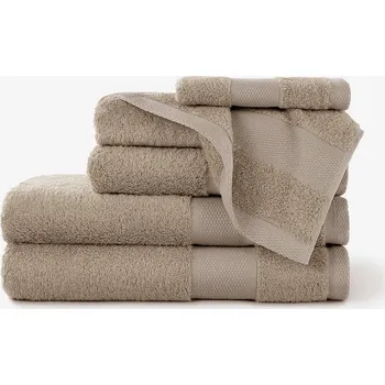 Ručník Bambusový ručník/osuška - šedohnědý 30 x 50 cm