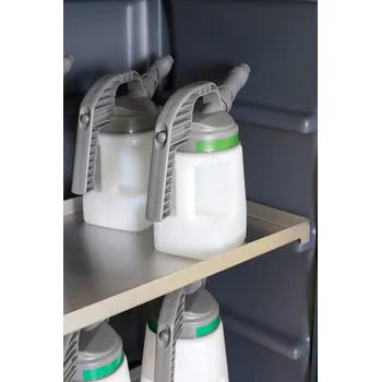 Vana Zásuvná vana pro ekologické skříně PolyStore, nerezová, š 120cm