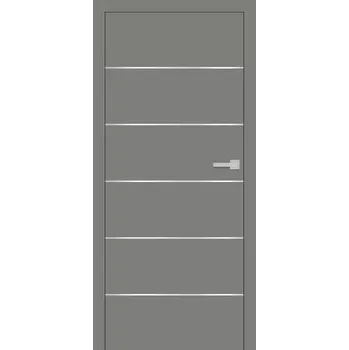 Interiérové dveře ERKADO Interiérové dveře Intersie Lux Nerez 109 - Výška 210 cm 210 cm