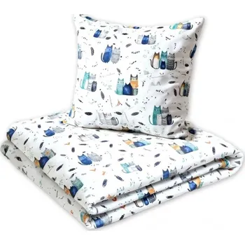 Dětské povlečení, bavlna 2D 140x200/70x80 - Happy Cat, Velikost povlečení 140x200/70x80cm