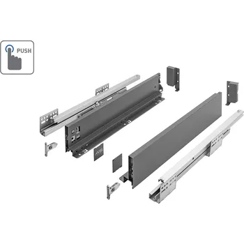 Úložný box Zásuvkový Box Slim P2O A 350A 84/350mm nízký Antracit