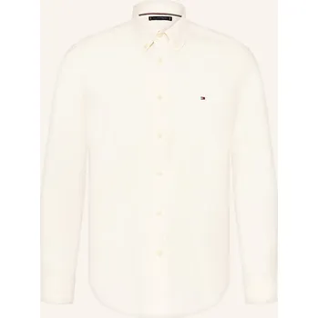 Pánská móda Tommy Hilfiger Pánská Flanelová Košile Regular Fit, režná, 38