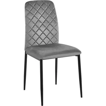 Jídelní židle Jídelní židle MAVERIK sametová, grafitová