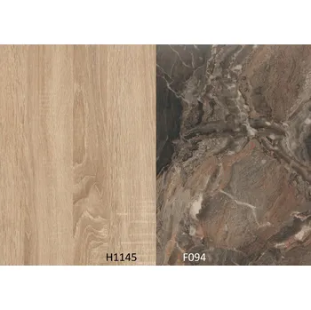 Kuchyňská pracovní deska Zadova deska- Doprodej 3 - H1145 ST10 / F094 ST15 - 4100*640*8mm