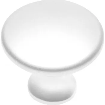 Nábytkové kování Uch. knopka GZ-UDINE bílá mat