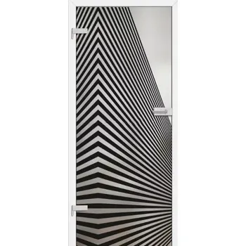 Interiérové dveře ERKADO Skleněné dveře Graf 1