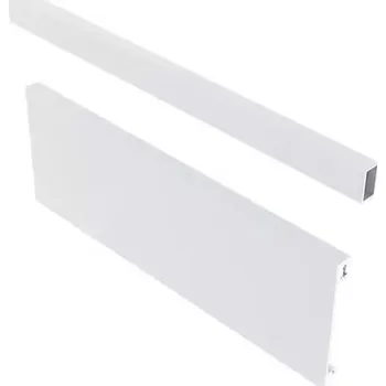 Elektrická zásuvka Zásuvkový Box Slim vnitř. zásuvka C1+D1 čelní panel+reling 110/1200mm Bílá vysoká + extra vysoká zás