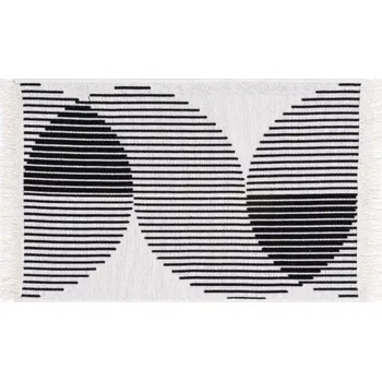 Koberec Kobereček / koupelnový kobereček ORIENT 1 černý / krémový