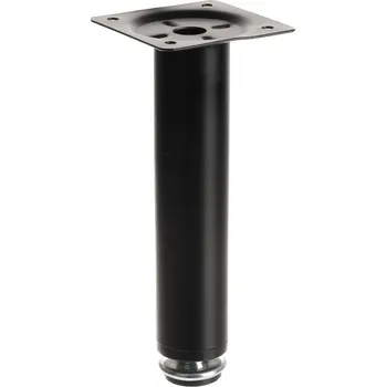 Nábytkové kování Nozka kov 17.V15B kulatá 150*30mm černá