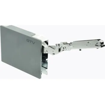 Dveřní kování Vyklopne kování HORIZON PUSH B střední - šedá, 1100-2250