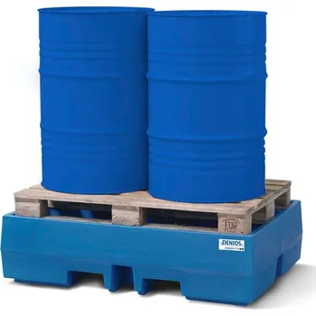 Olejová vana Záchytná vana z polyethylenu (PE), pro 2 sudy, bez roštu