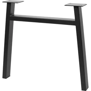 Stolová podnož Stolová podnož INDUSTRIA-H40 černá 710x820x40