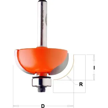 Příslušenství k frézce C93719011 C937 Zaoblovací fréza vypouklá - R4,75 D22,2x12,7 S=8 HW