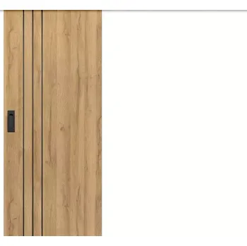 Interiérové dveře ERKADO Posuvné dveře na stěnu INTERSIE LUX ČERNÁ