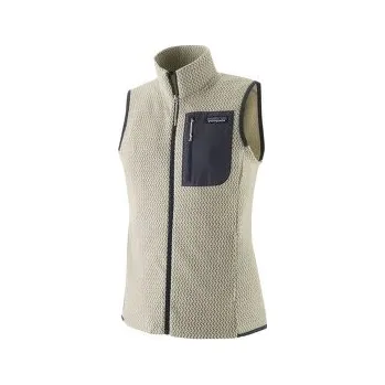 Dámská vesta Patagonia R1 Air Vest Women Wool White béžová M