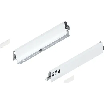 Nábytkové kování TANDEMBOX Antaro bočnice 69/400 BÍLÁ L+P výška N - 378N4002SA SW