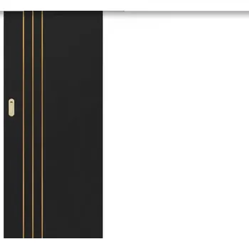 Interiérové dveře ERKADO Posuvné dveře na stěnu INTERSIE LUX BROUŠENÉ ZLATO