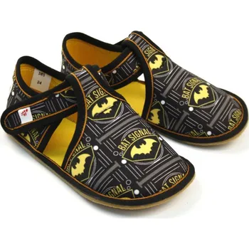 Dětská móda Ef Barefoot papuče 385 Bat Signal EUR 33