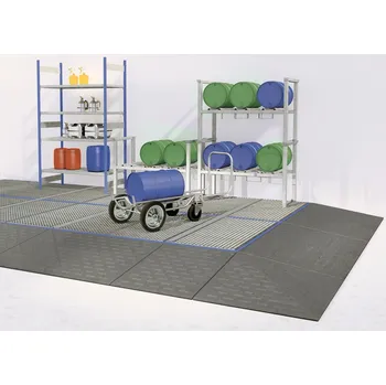 Nakládací rampa pro vozidlo Nájezdová rampa ARK 15 z polyethylenu (PE) pro podlahové plošiny BK