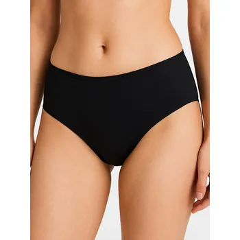 Kalhotky Černé dámské kalhotky Hipster lemované – nanoSPACE by LADA Velikost: XXXXL