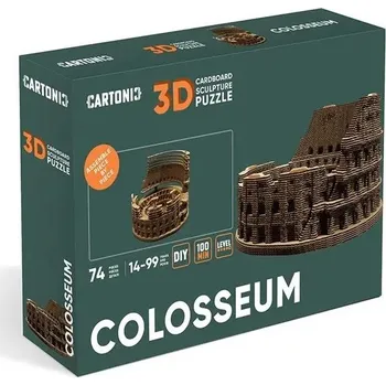 3D puzzle Cartonic 3D Puzzle: Coloseum, 74 dílků