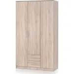 Halmar Šatní skříň LIMA S-3 dub sonoma