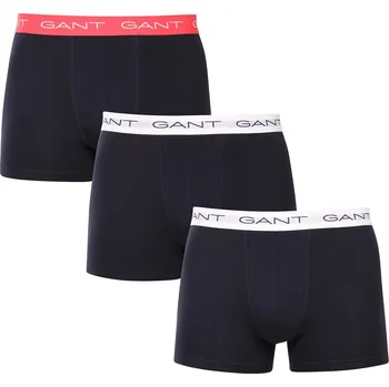Boxerky 3PACK pánské boxerky Gant černé (902523004-648) XL Možnost vrácení zboží ZDARMA do 120 dnů!
