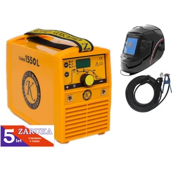 Svářečka Omicron GAMA 1550L + kabely 25/5m + kukla, záruka 3+2 roky SET TOP