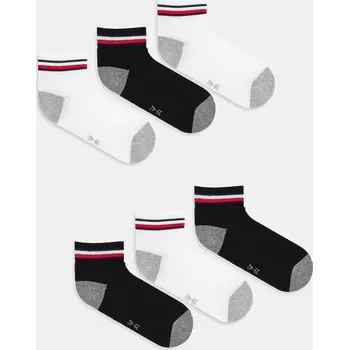 Dětské ponožky Tommy Hilfiger 6-pack 701220492.9BYA bílá 00X, vel. 27/30