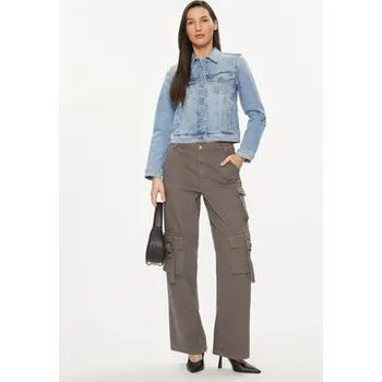 Pánská casual bunda United Colors Of Benetton Jeansová bunda 21TBDN00N Modrá Regular Fit S
