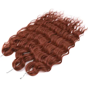 Příčesek Vlnitý kanekalon ANNA 60cm, 300g - BRONZE17