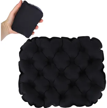 Sedací pytel Nafukovací sedací podložka Fadcaer, černá