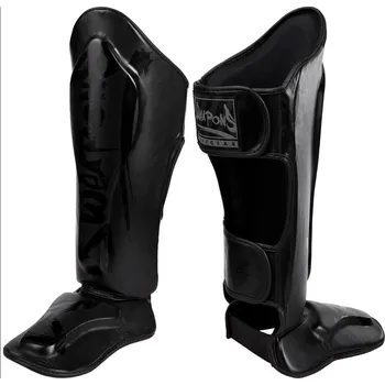 Chránič holeně pro bojový sport 8weapons 8 WEAPONS Chrániče holení Unlimited - černo/černé - 8450004_BLKB Velikosti: L